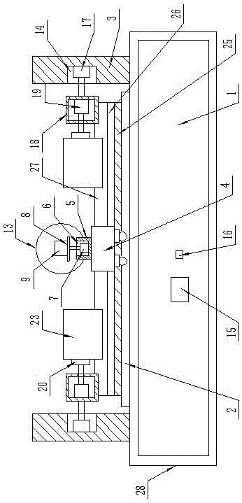 Log peeling device