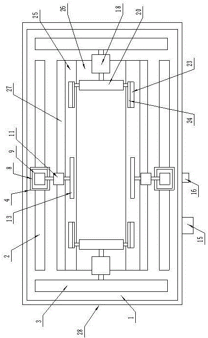 Log peeling device