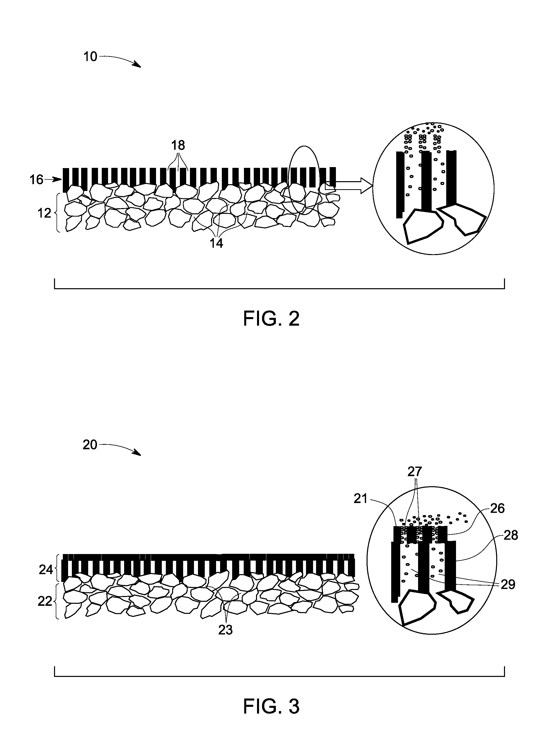 Membrane structure and method of making