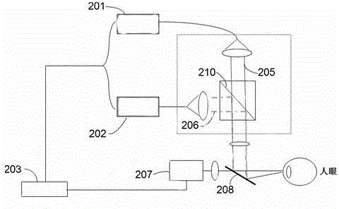 OCT (Optical Coherence Tomography) imaging system and method for monitoring shaping effect of orthokeratology lens by using living body