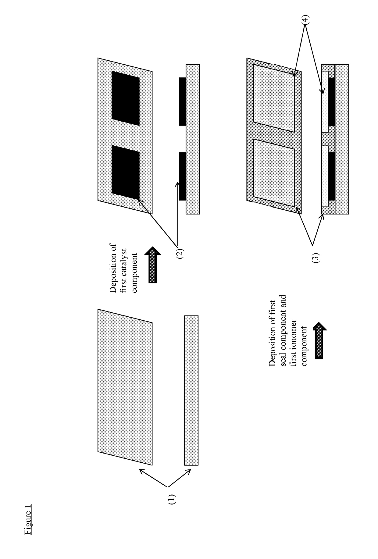 Process of manufacturing a catalyst-coated membrane-seal assembly