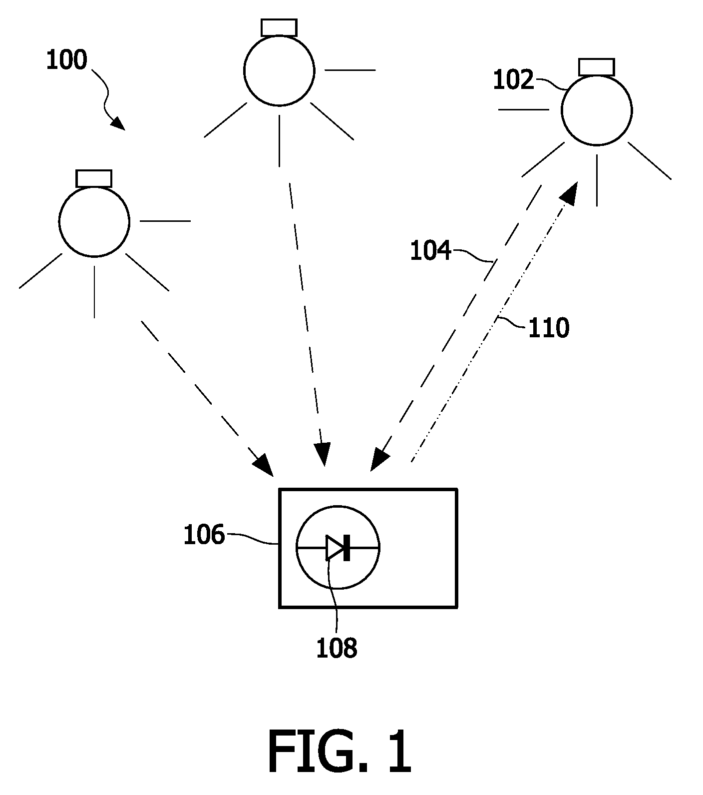 Efficient address assignment in coded lighting systems