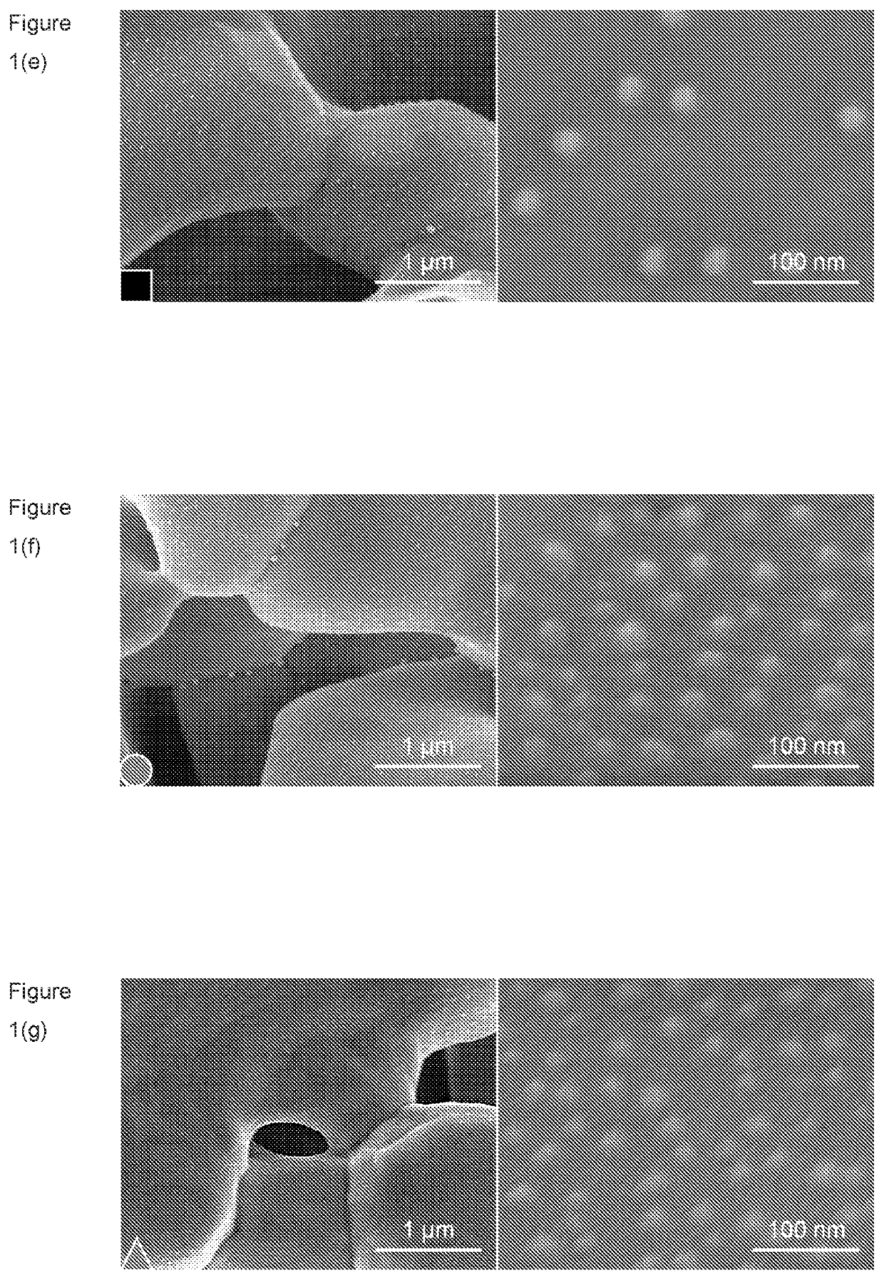 Method for producing an electrode catalyst from a perovskite metal oxide