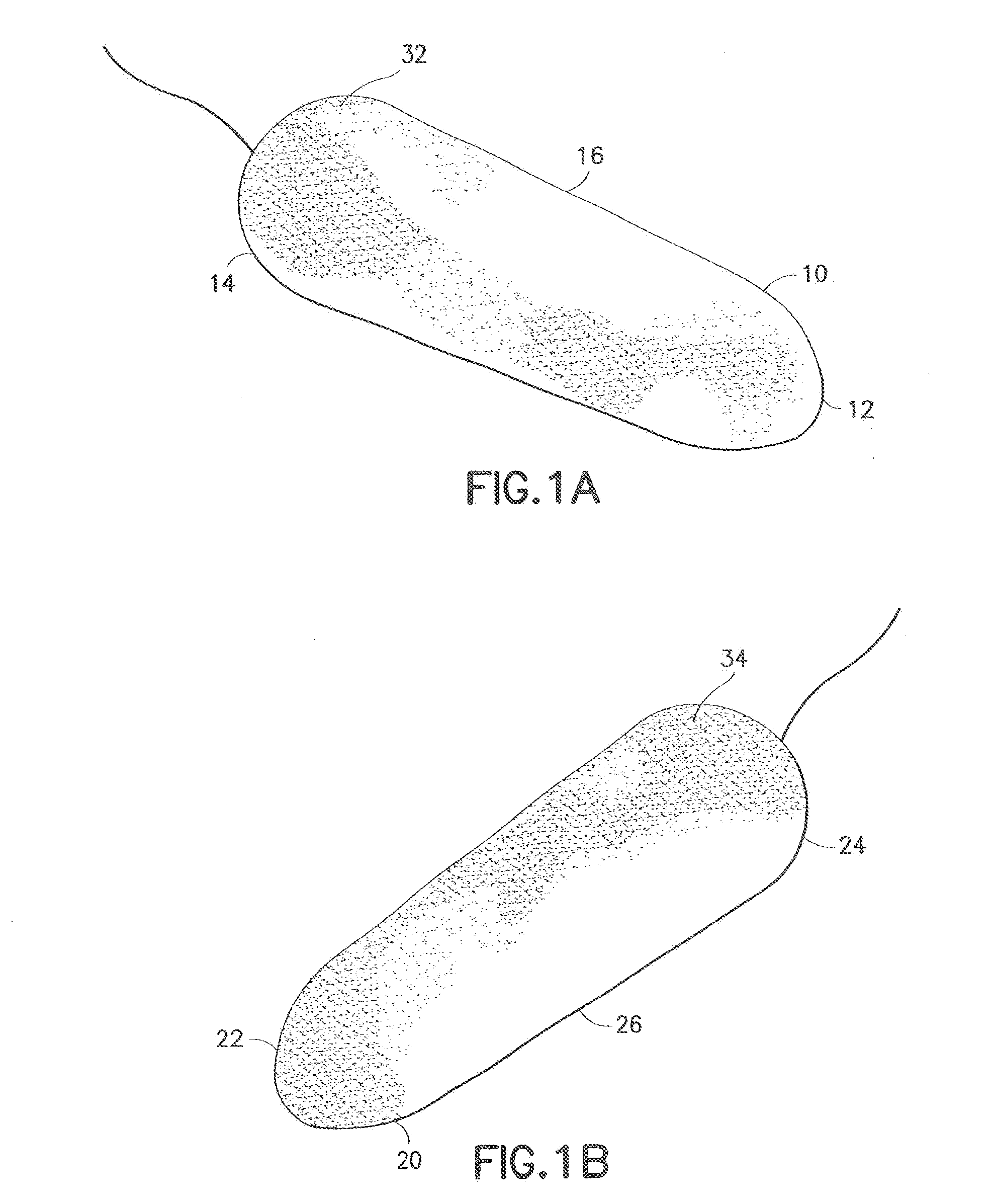 Tampon pledget having improved expansion and process for producing same