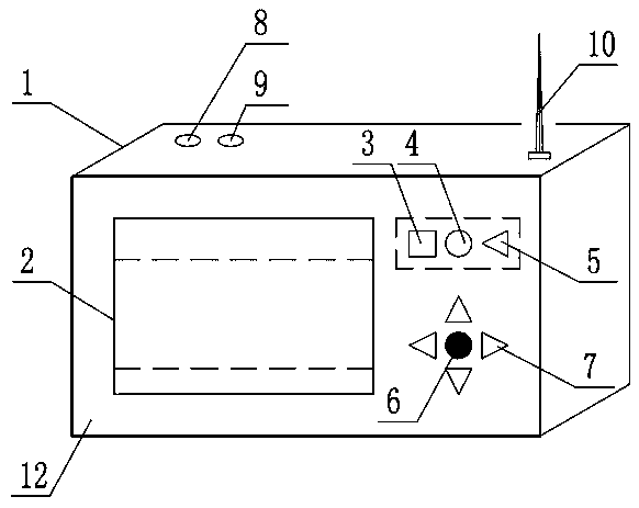 Firefighting water pond information device