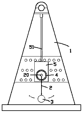 Mechanical road induction isolation pier