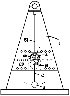 Mechanical road induction isolation pier