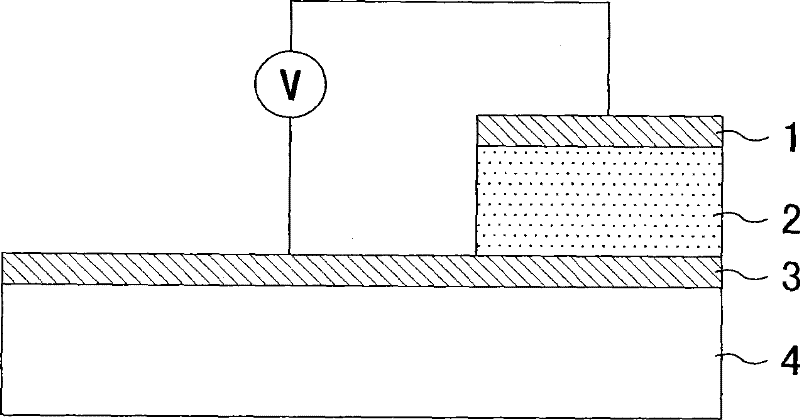 Thin film memory device having a variable resistance