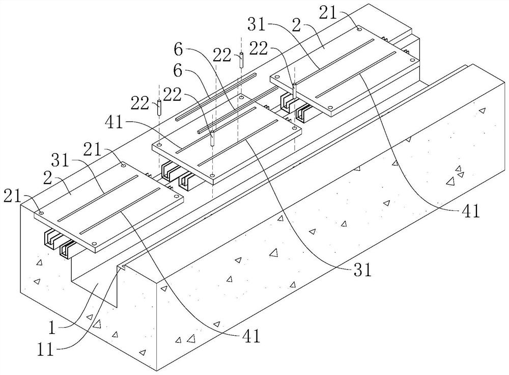 Ecological garden rainwater collection and storage system and construction method thereof