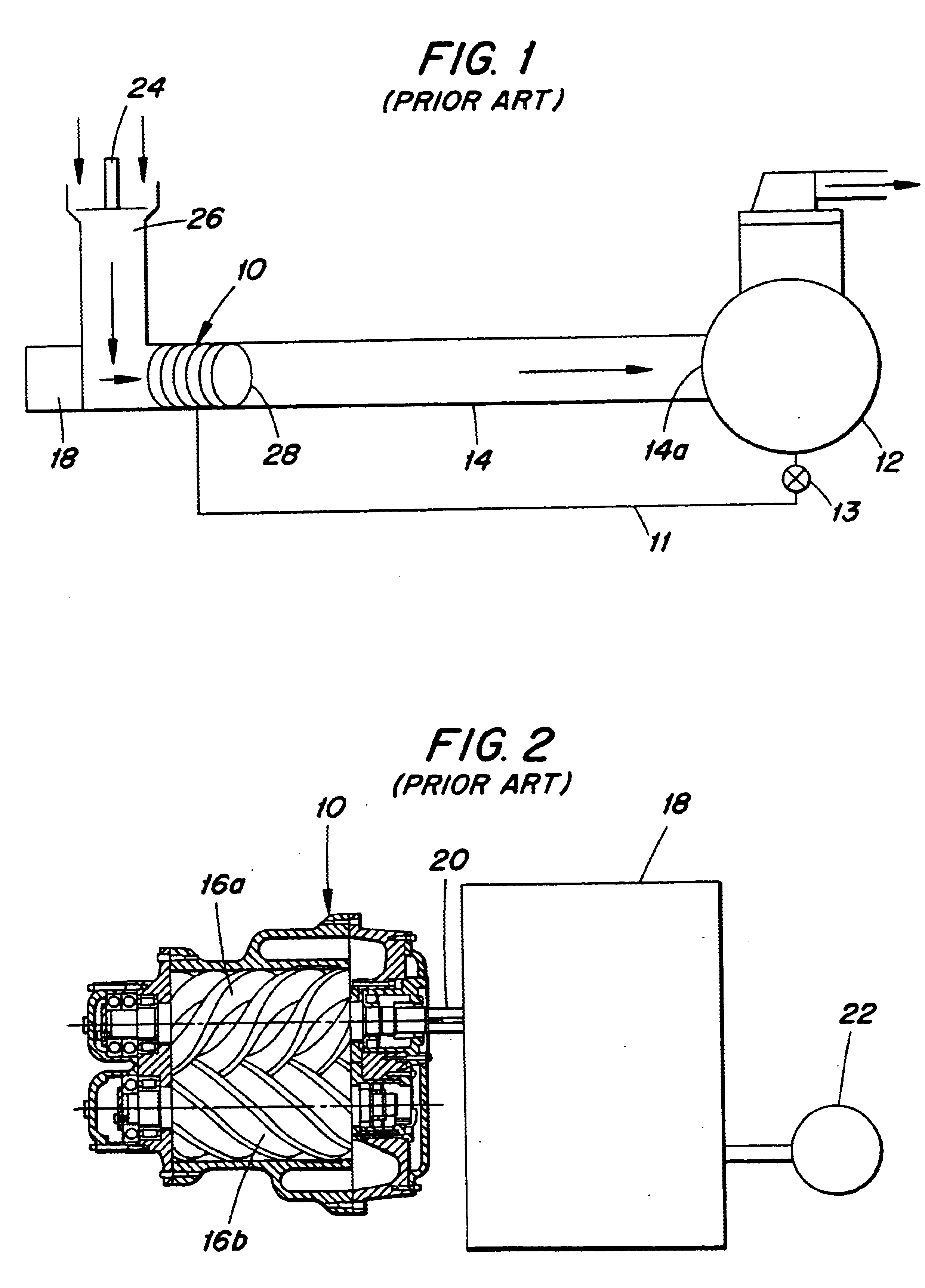 Methods and apparatus for unloading a screw compressor