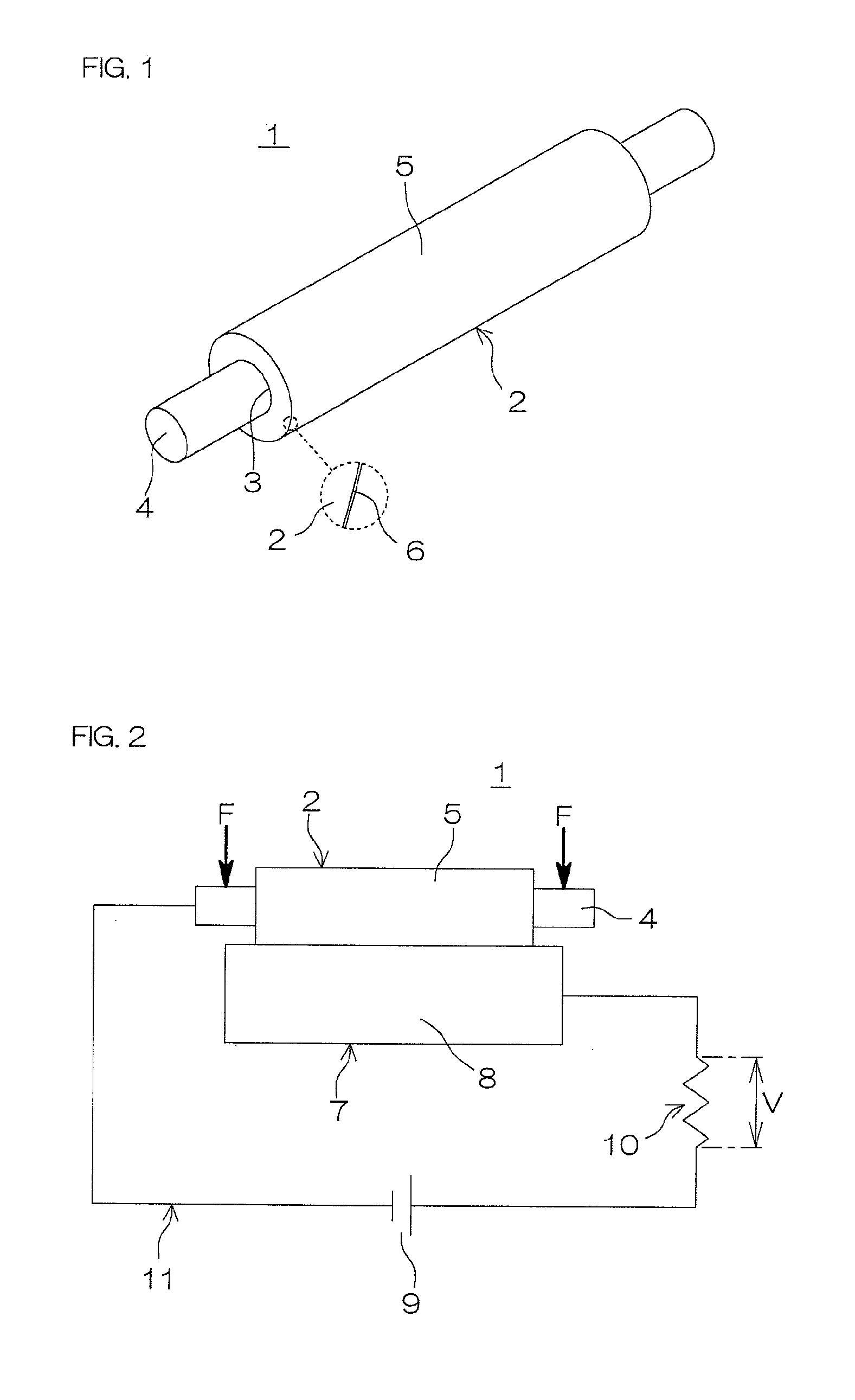 Electrically conductive roller