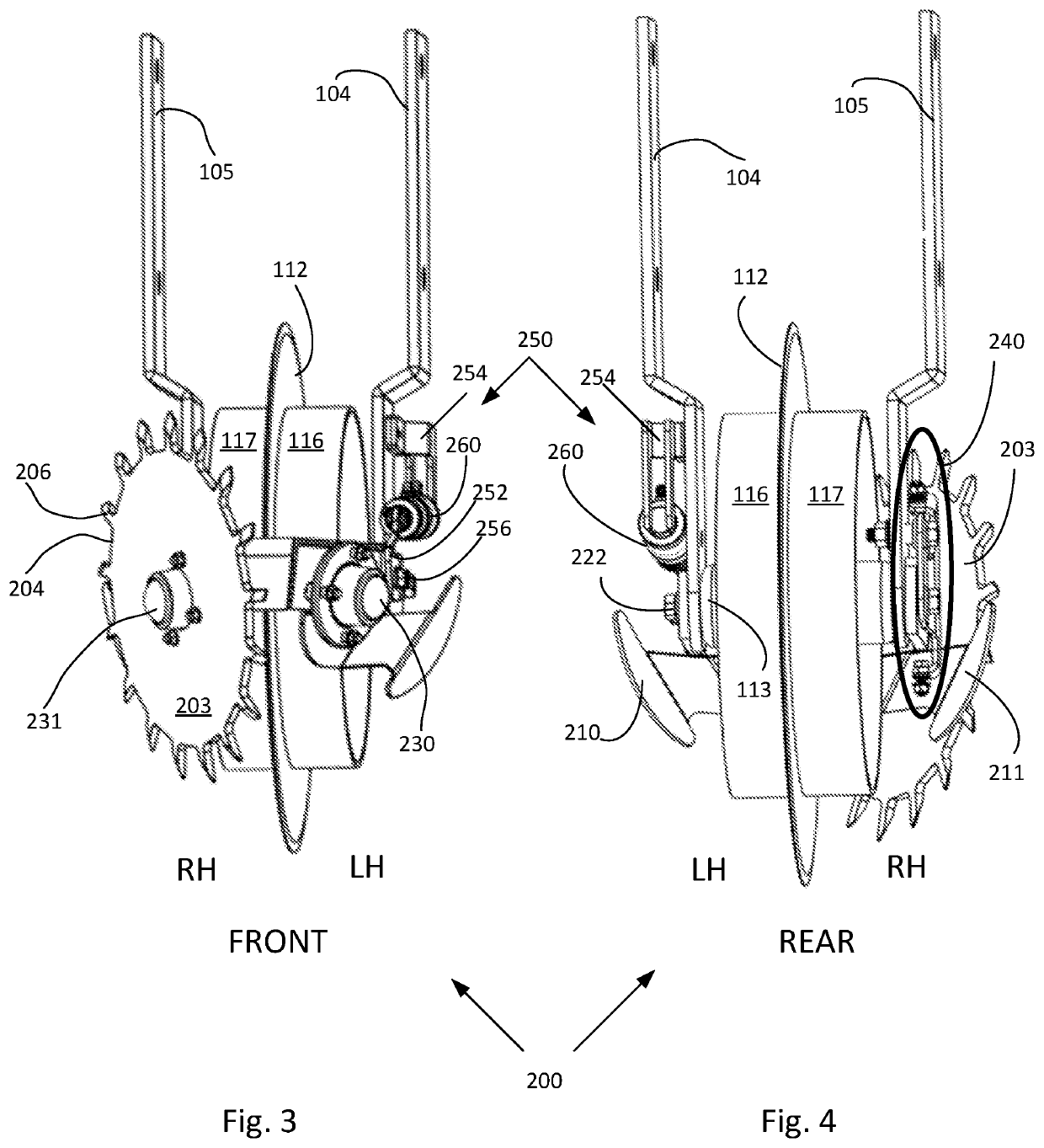 Improved row cleaner and row closer assemblies for strip till planters