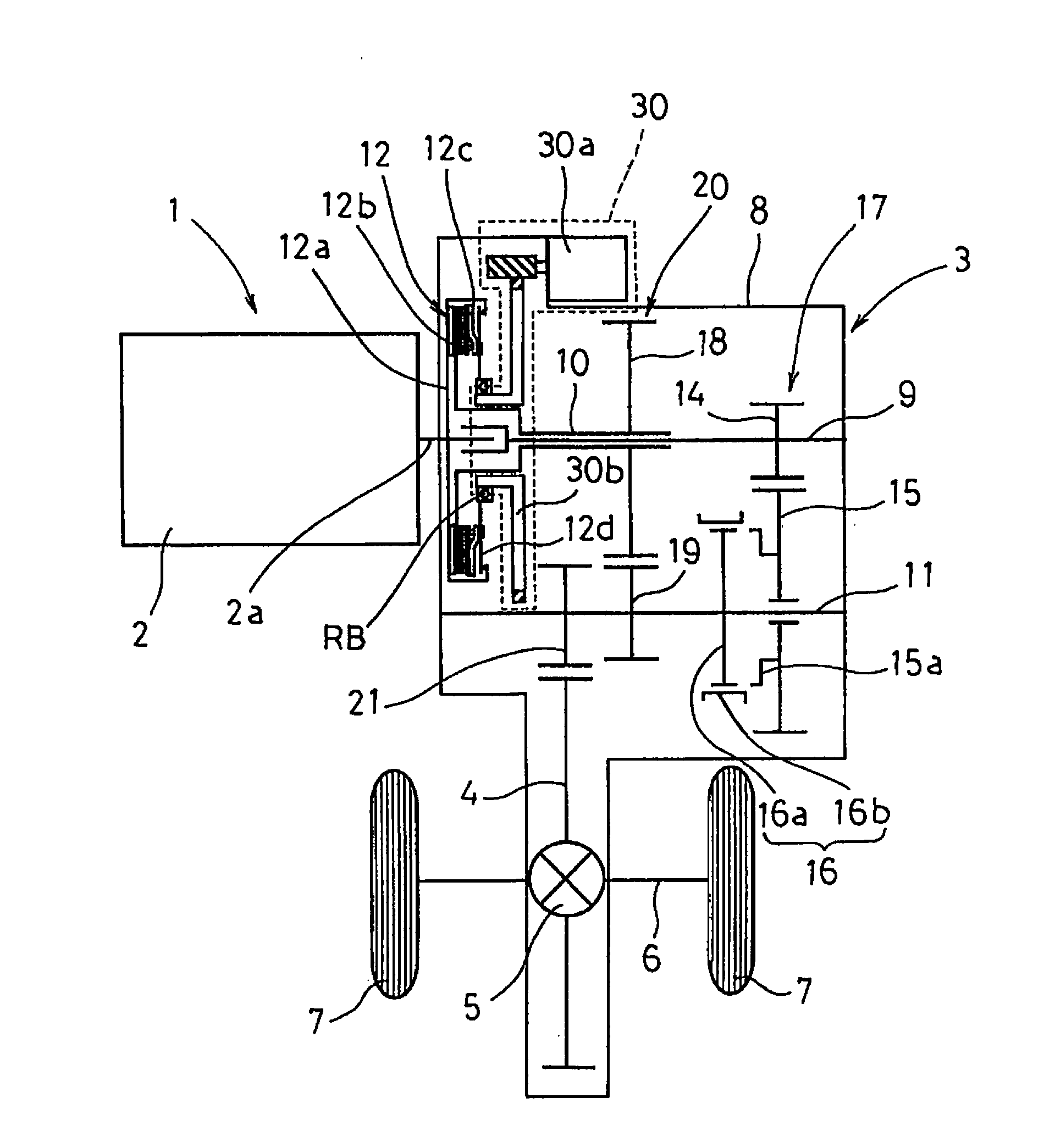 Transmission and electric vehicle comprising same