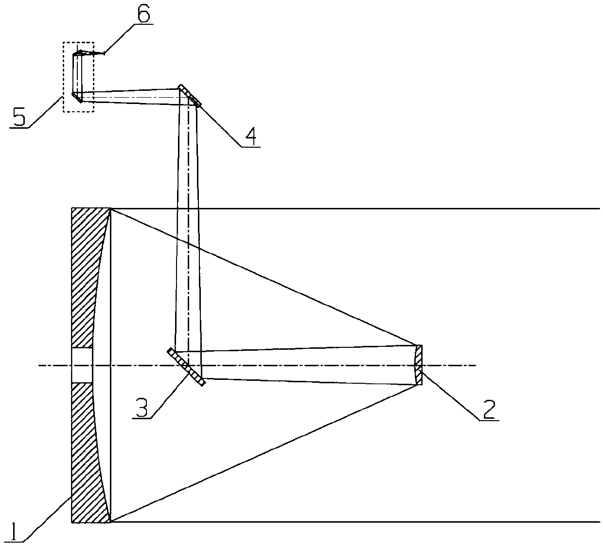 Large-aperture high-resolution daytime imaging optical system