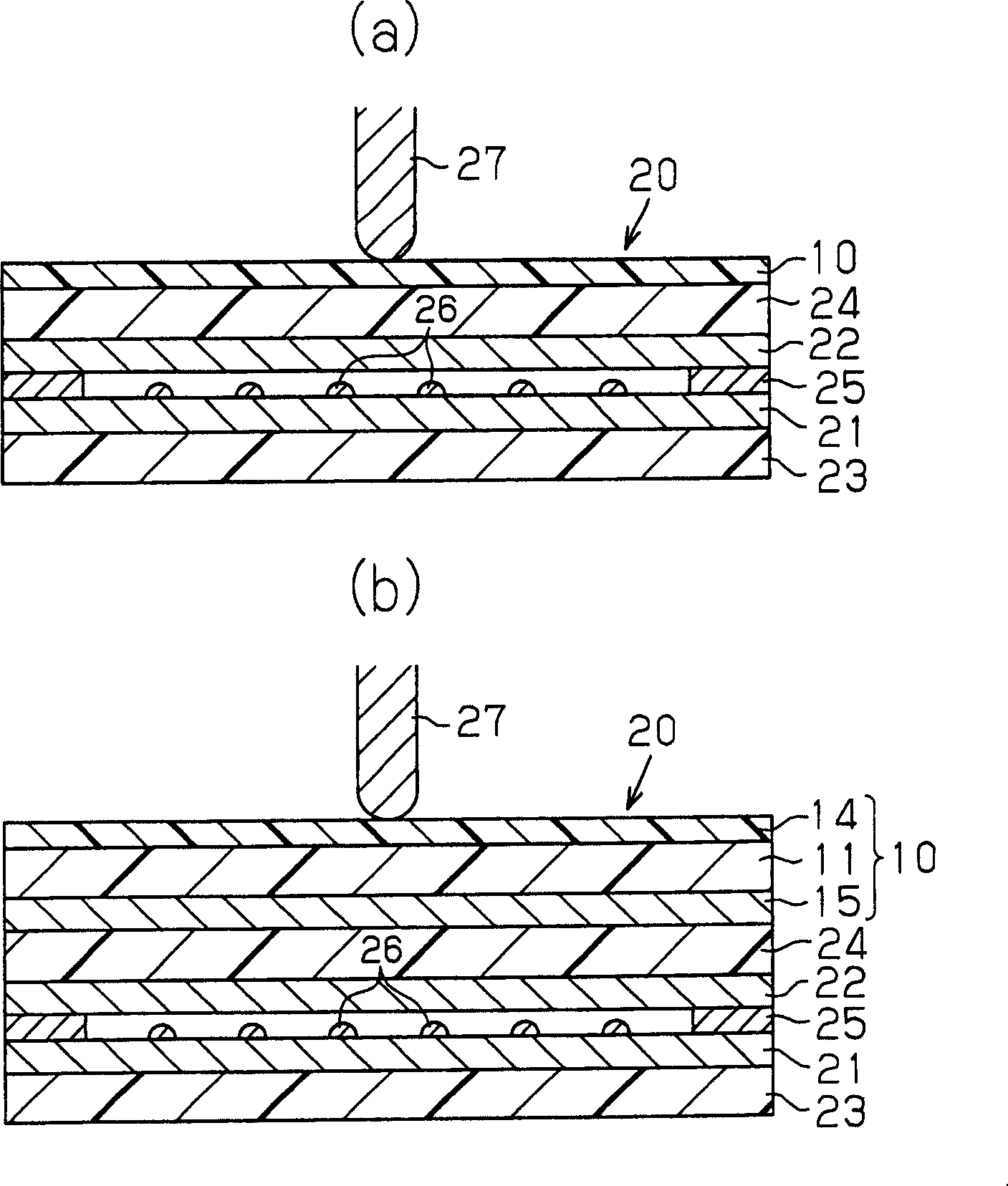 Surface material for display and display with the same