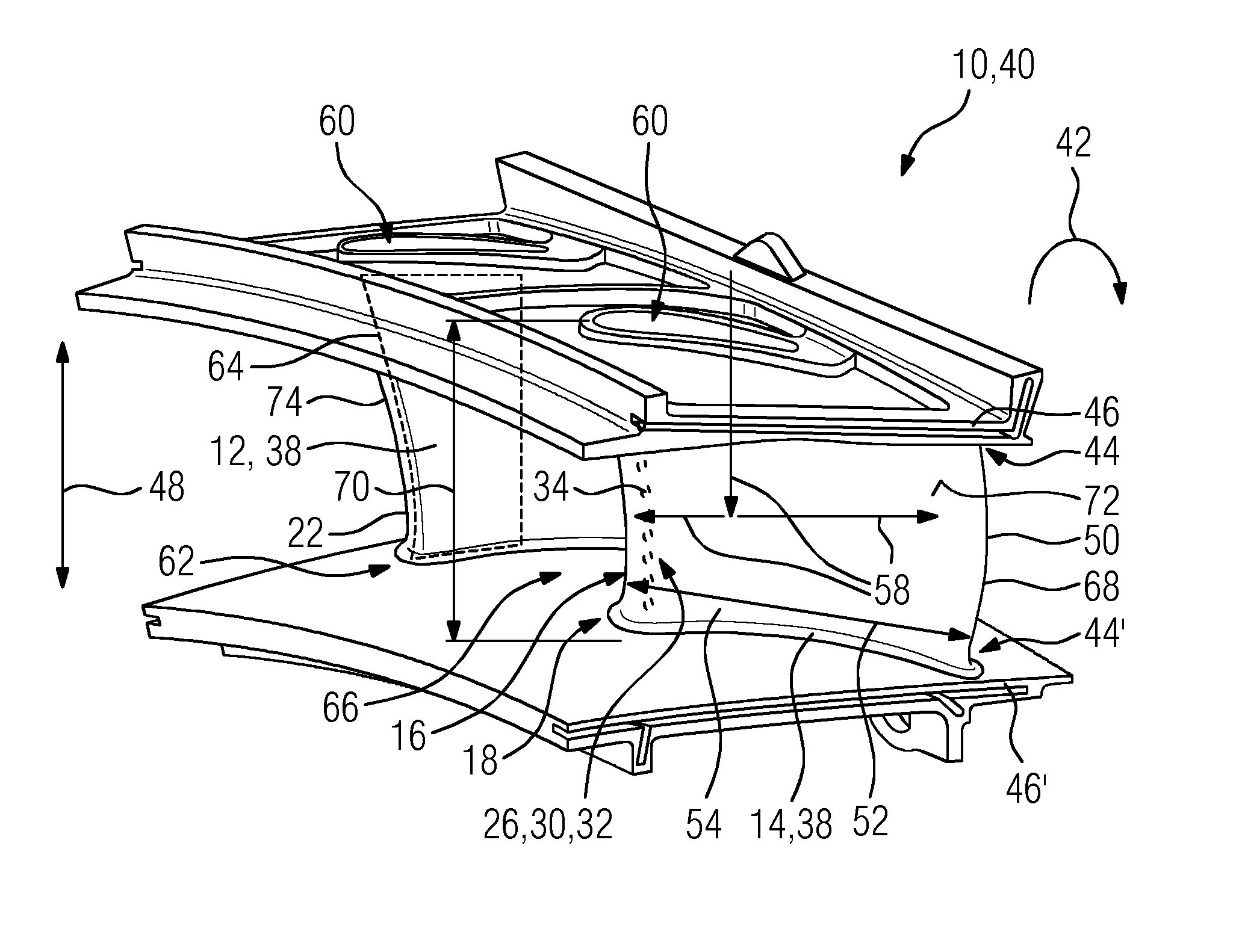 Method for manufacturing a turbine assembly