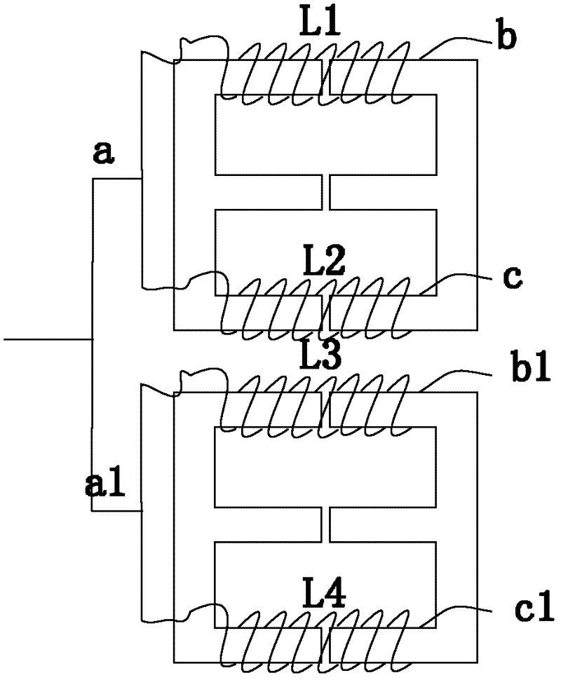 Motor drive and power return two-way power source of electric automobile