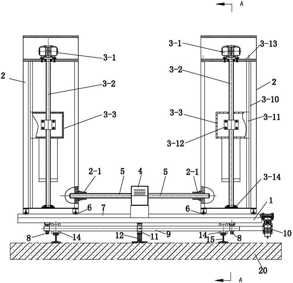 Car bumper dismantling device