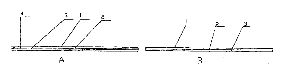 Ceramic parquet board and its production process