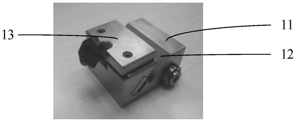 Test fixture and test method suitable for IC bearing disc