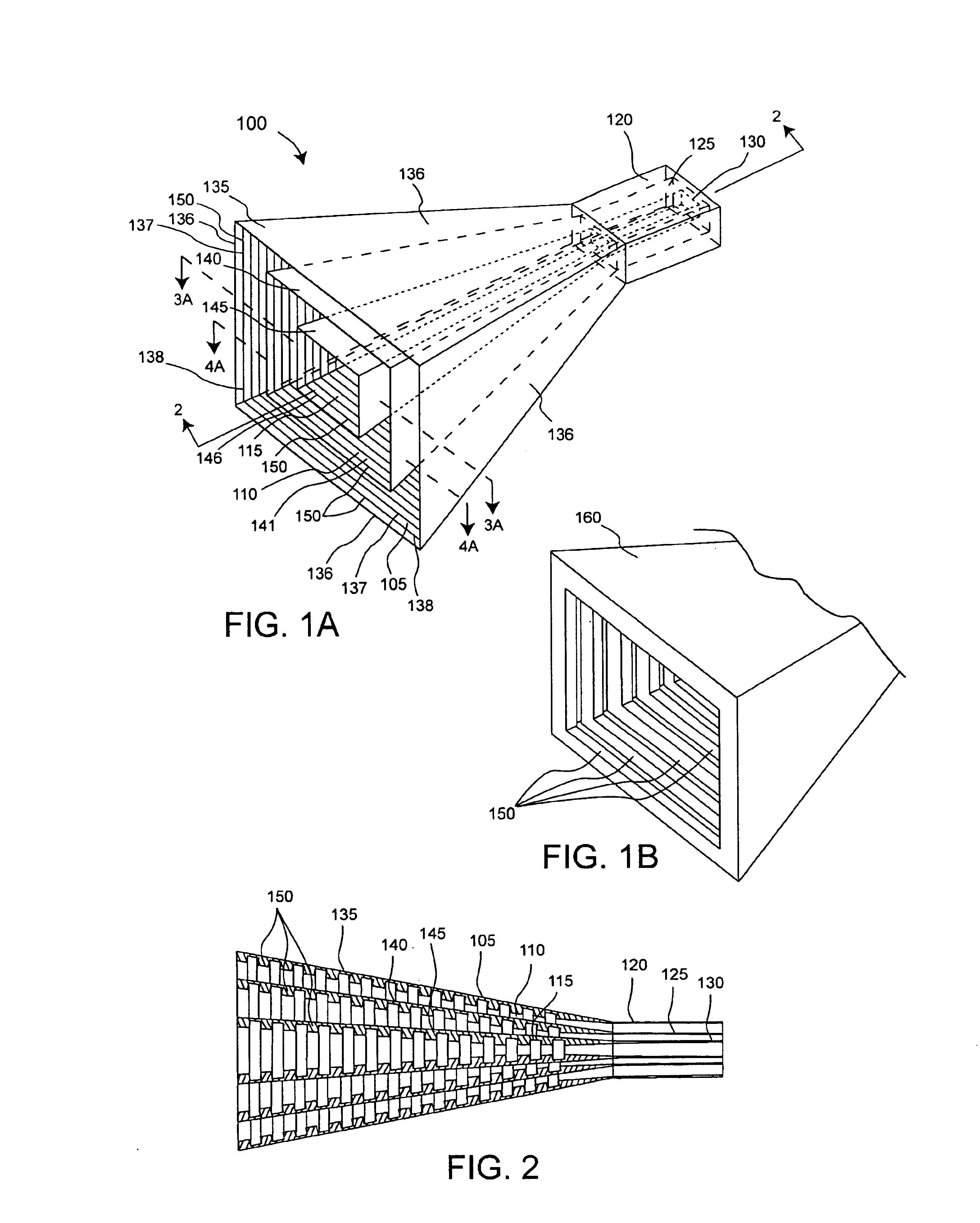 Multi-band horn antenna using corrugations having frequency selective surfaces