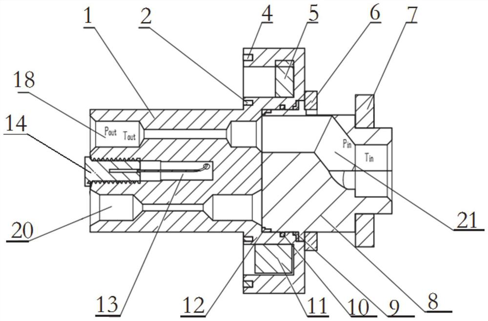 Cavitation jet intelligent nozzle and underwater cleaning robot