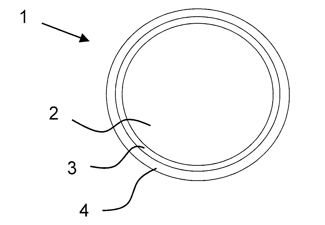 Musical instrument string and process for the production thereof