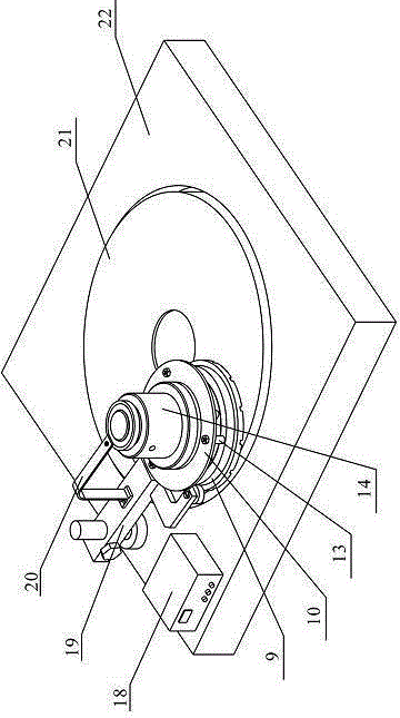 Specimen sample holder for ultrasonic vibration assisted grinding/polishing