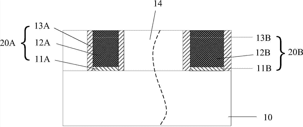 Pseudo gate removing method