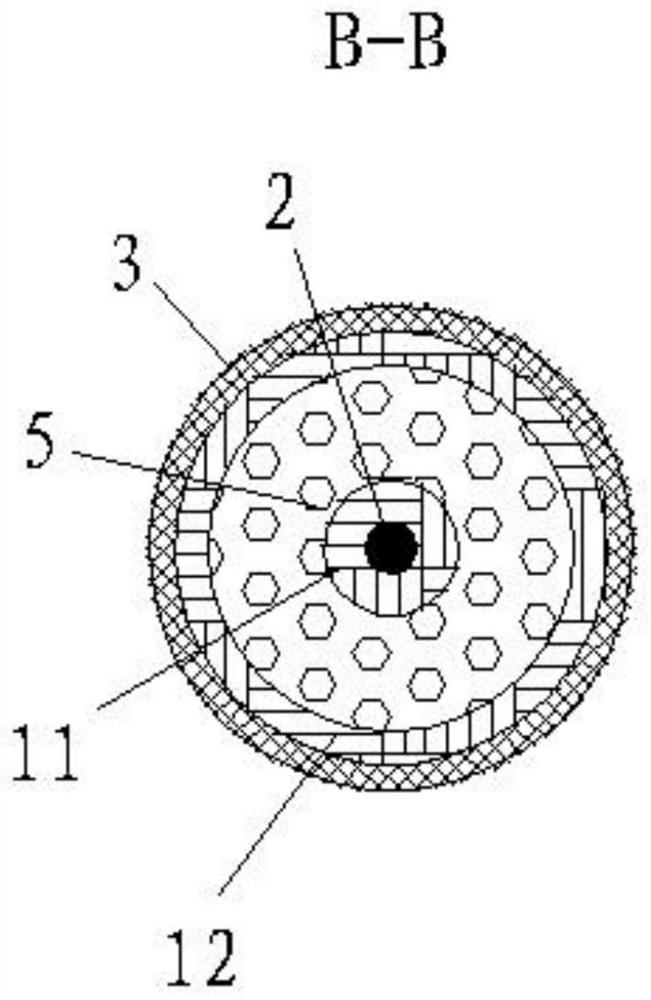 Double-dielectric-barrier low-temperature plasma synergistic catalytic treatment VOCs line pipe reaction unit