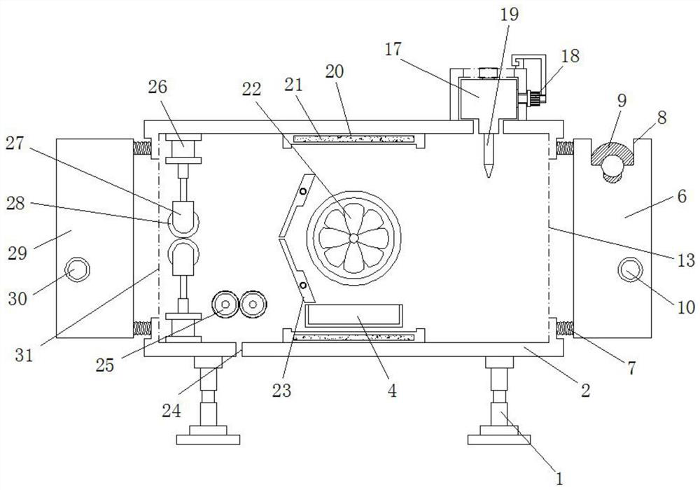 An anti-insect, anti-fog and haze gauze and its production device