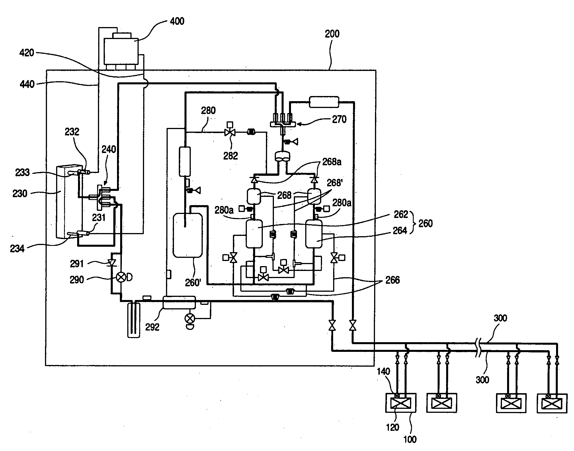 Water cooling type air conditioner