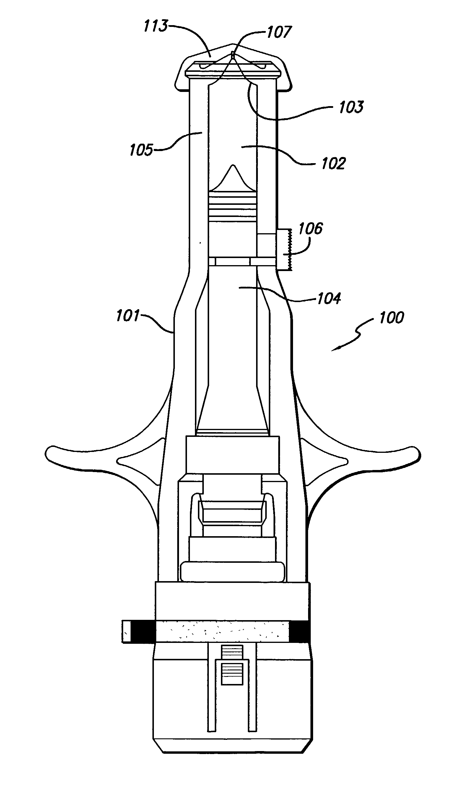 Method and apparatus for adjusting the contents of a needle-less injector