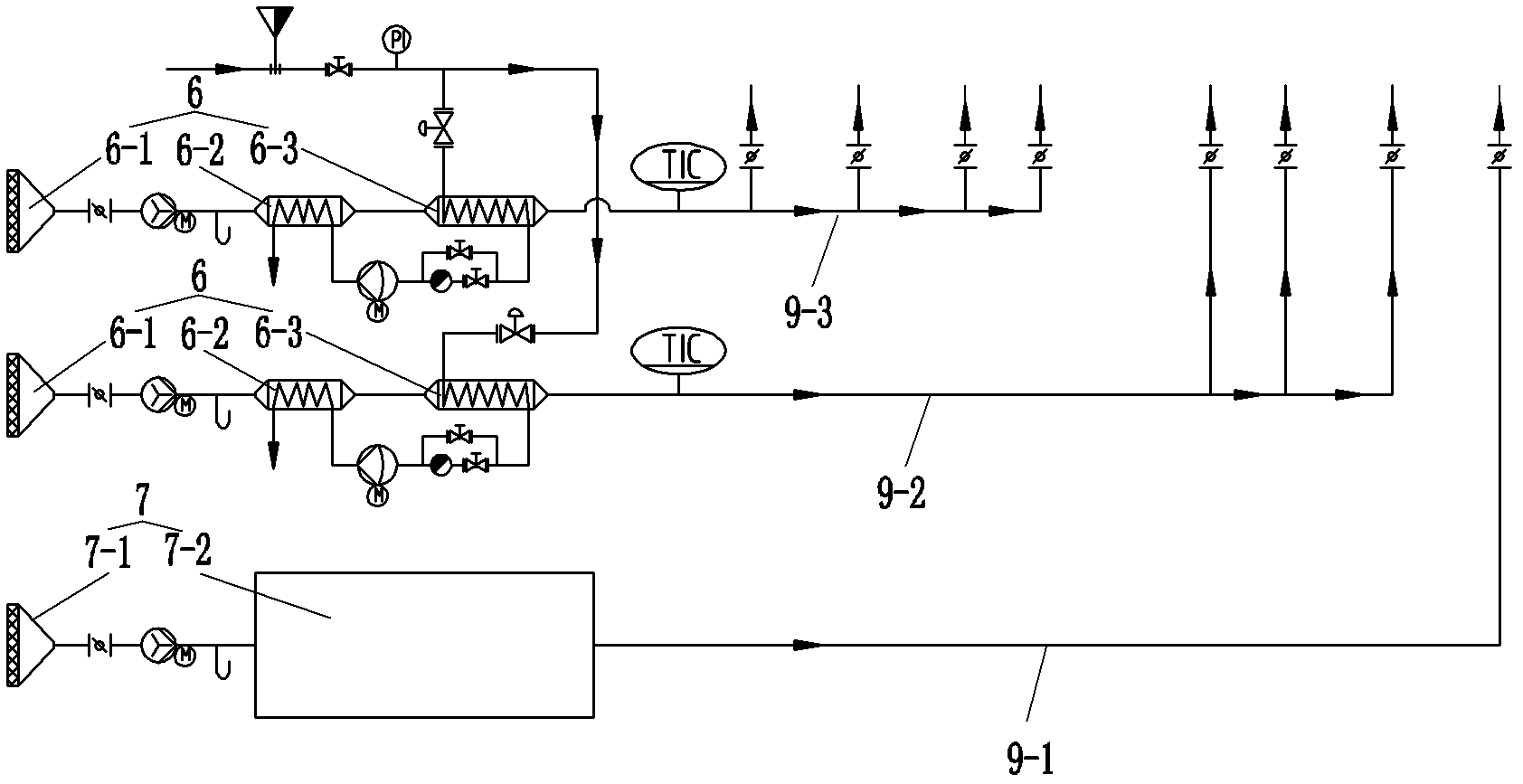 Granulating, fluidizing and drying system