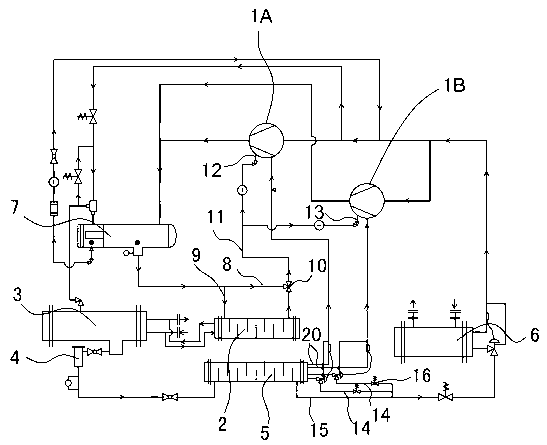 Screw brine refrigeration unit