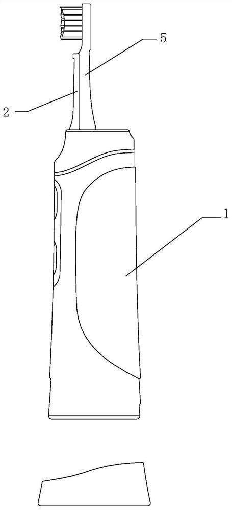 Oral cavity cleaning device