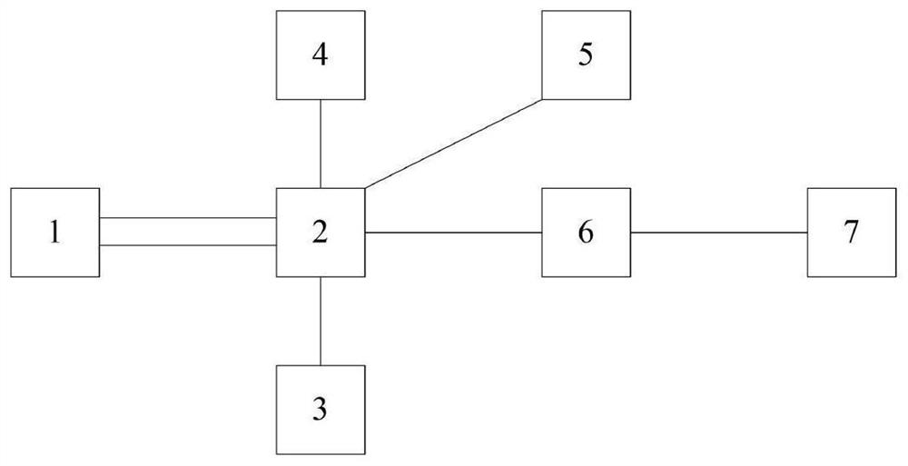 Active phased array detection device considering both open region and tree sheltered region