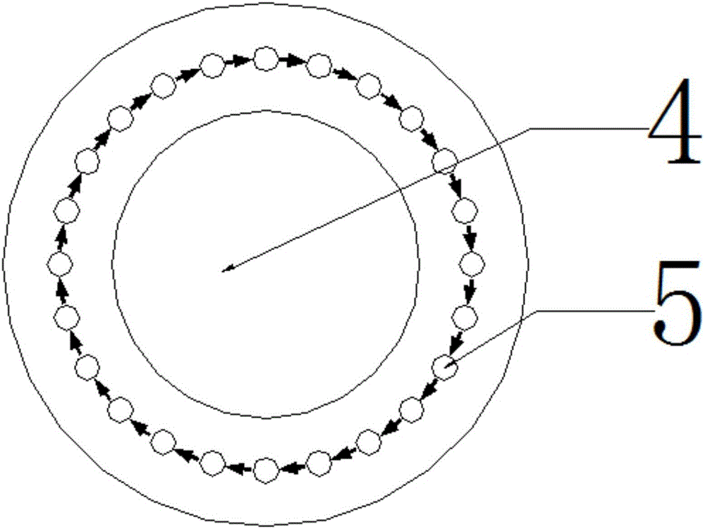 Rotating magnetism adopted healthcare garment