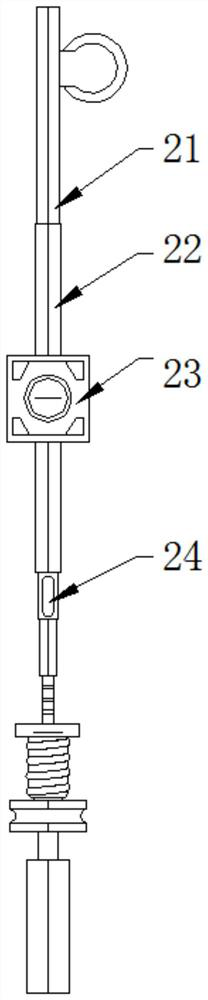 Picking auxiliary device for green plum fruits