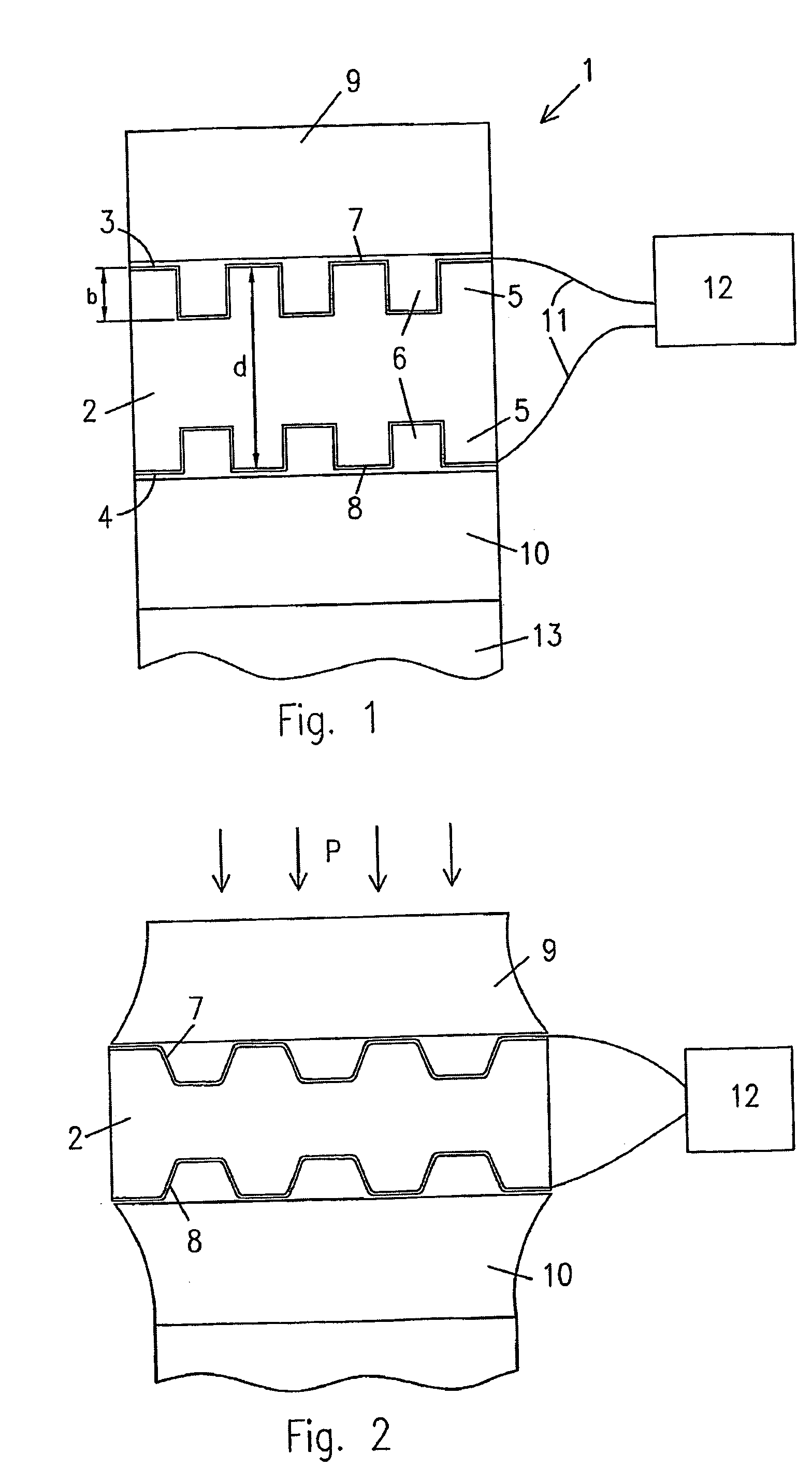 Tactile sensor element and sensor array