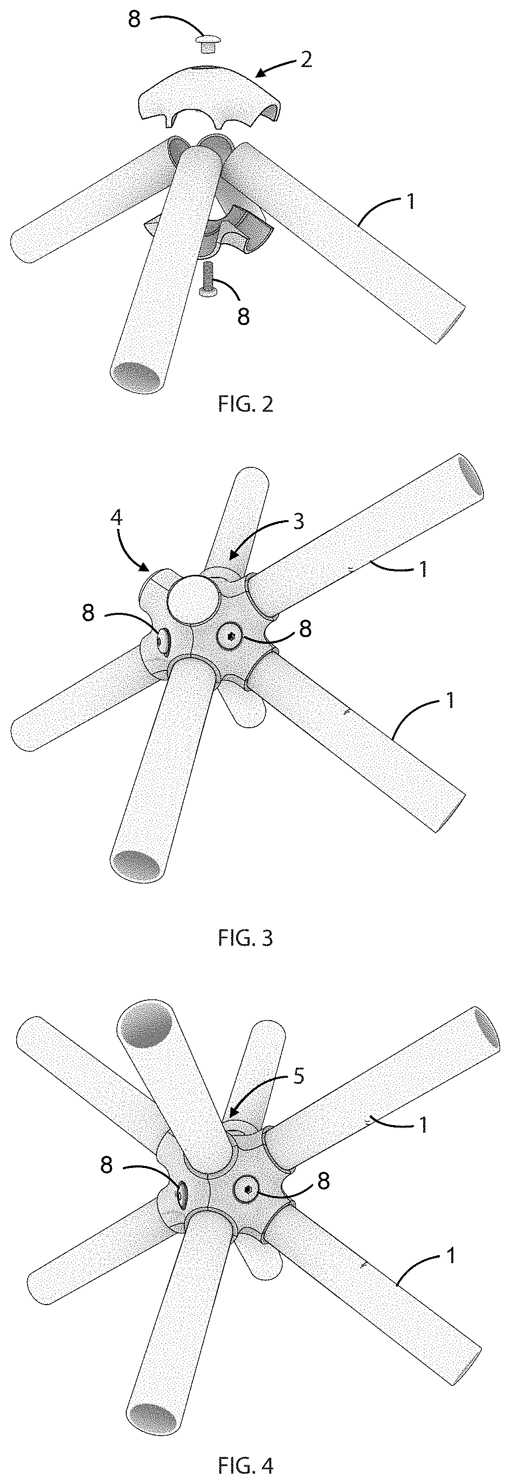 Systems and methods for modular recreational structures