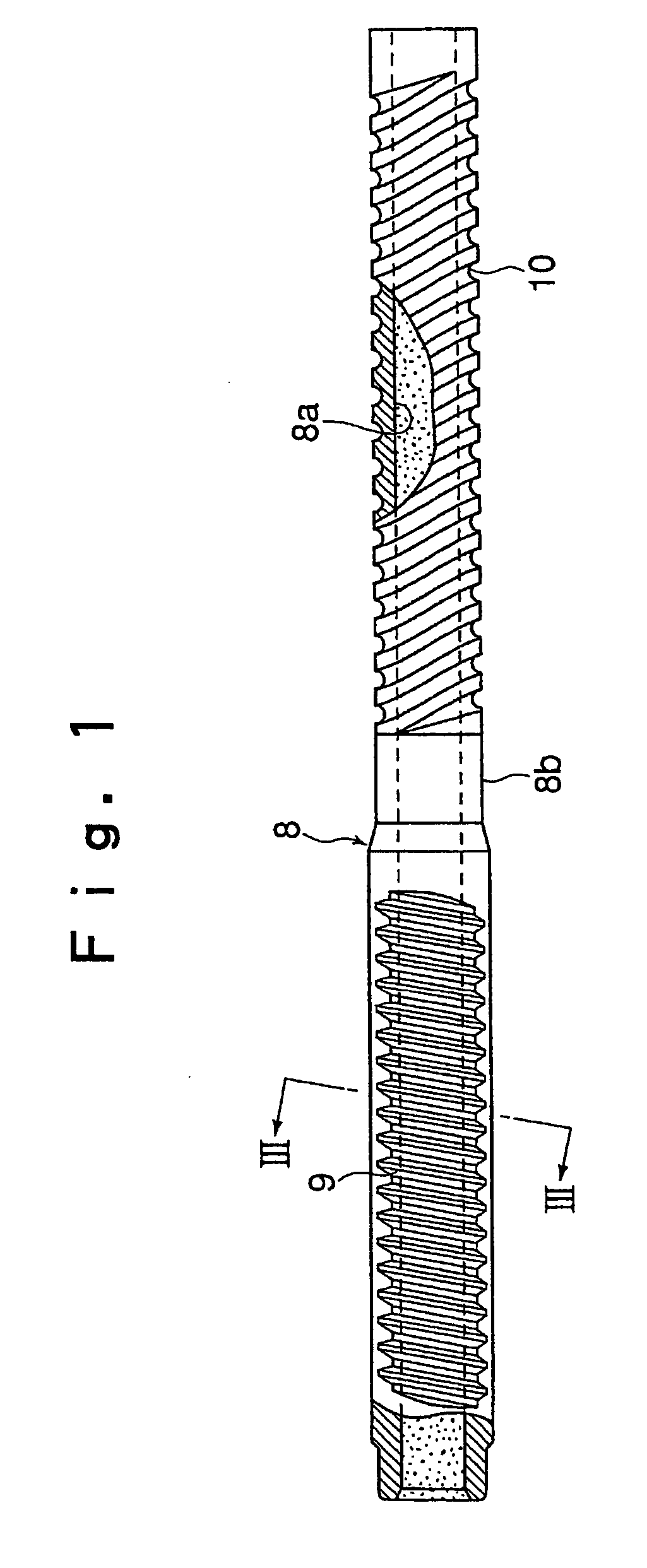 Shaft member with vibration damping function