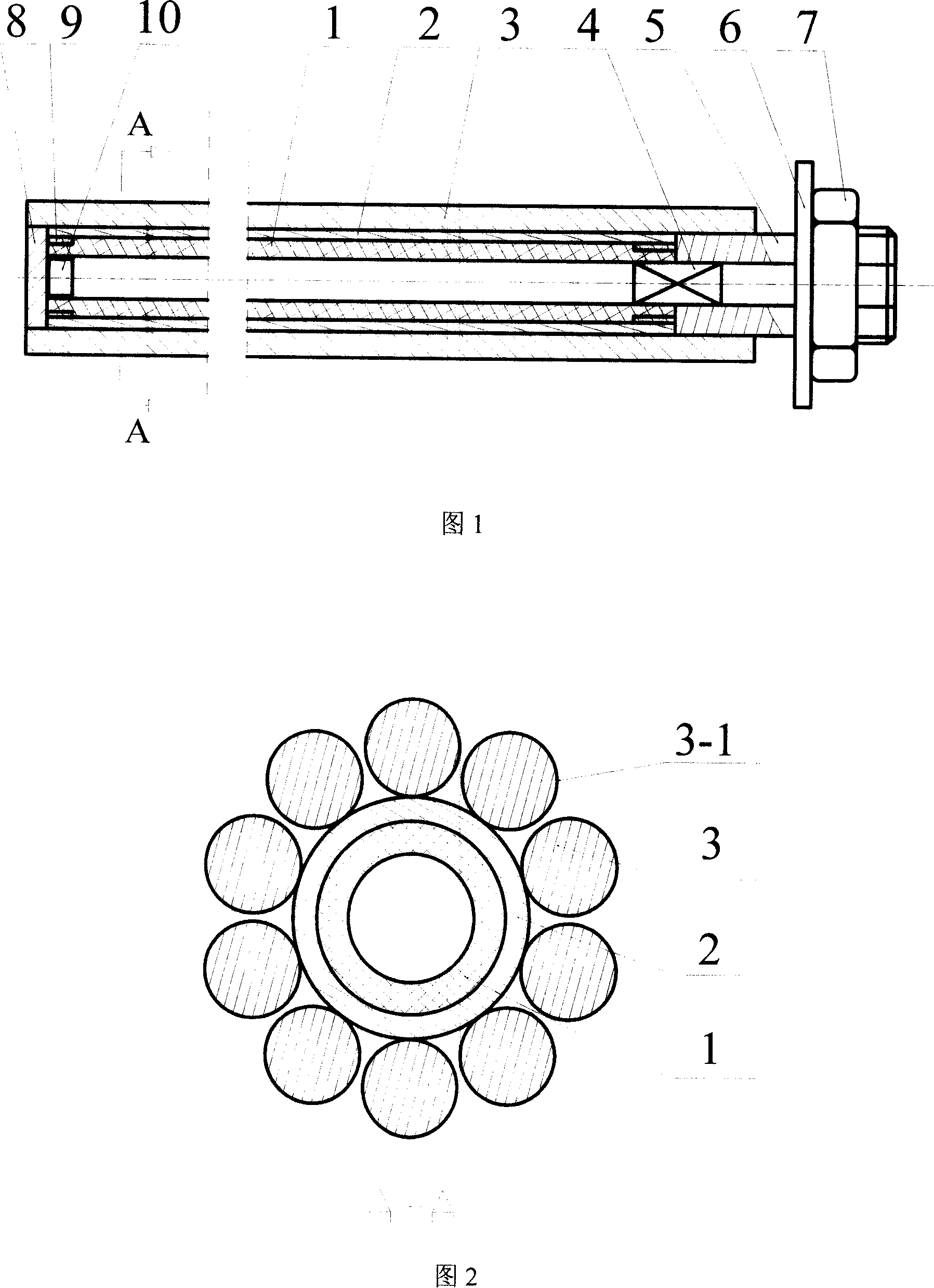 Expansion anchor rod