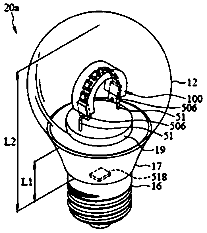 Light emitting diode (LED) lamp filament and LED bulb lamp