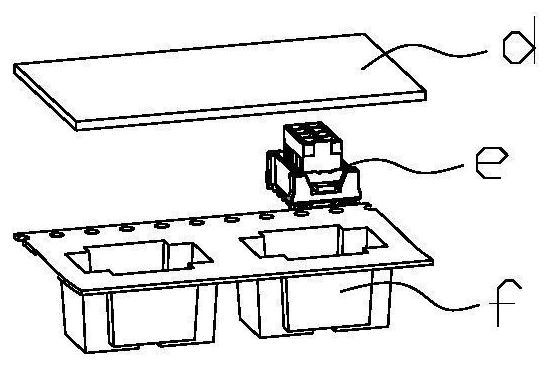 Automatic electronic connector detecting and packaging production line and detecting and packaging method