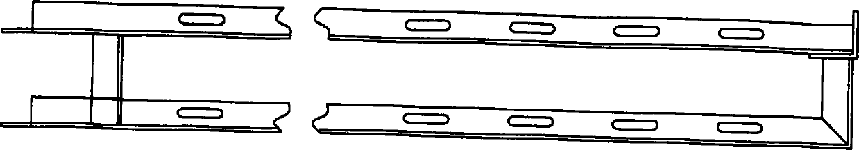 Reinforced glass guide brackets and supports, and installation method