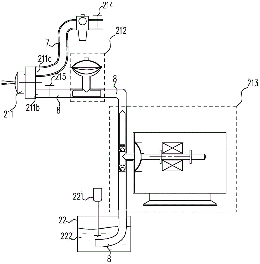 Test apparatus for thermal shock life evaluation of thermal barrier coating