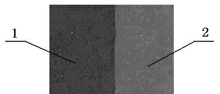 Method for laser cladding of metal ceramic powder on surface of austenitic stainless steel