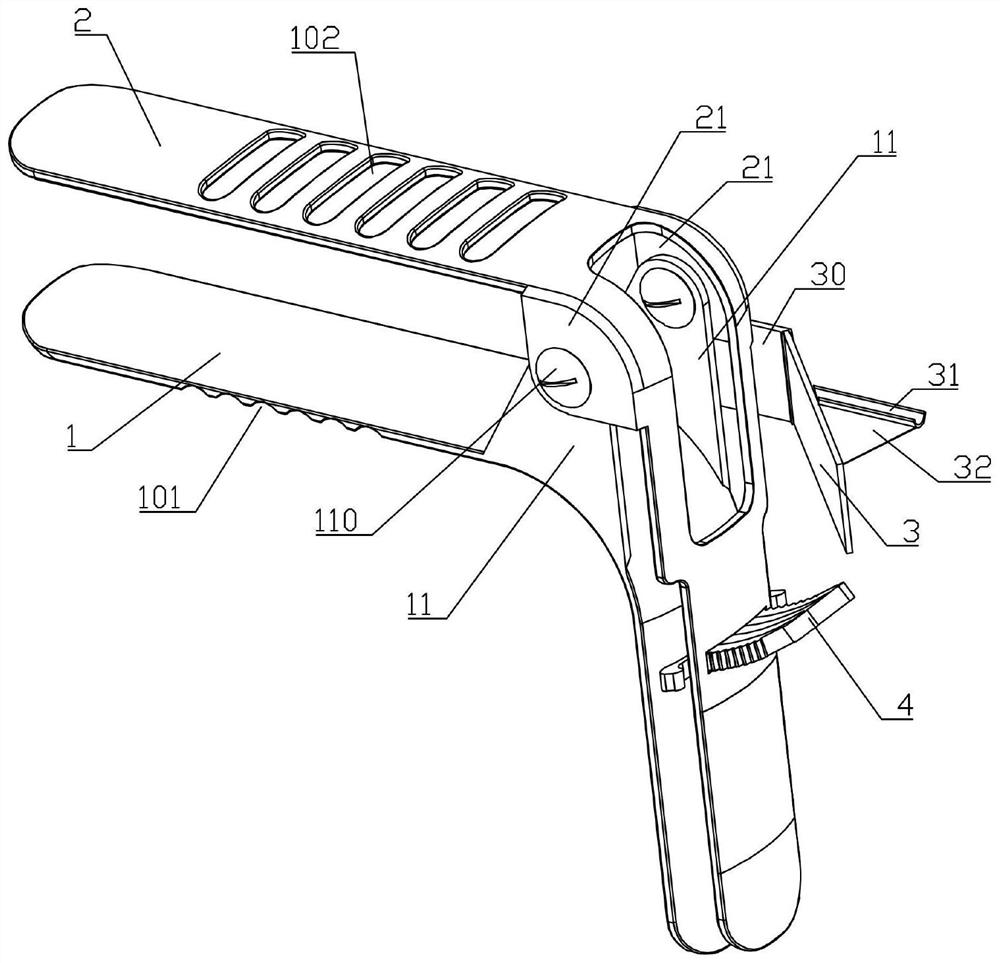 Pharyngeal swab collection auxiliary device