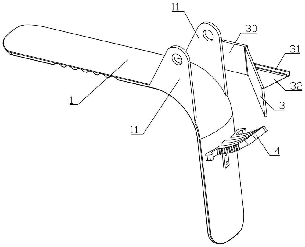 Pharyngeal swab collection auxiliary device